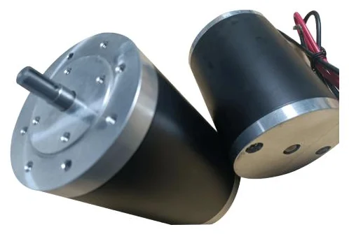 H80ZYT, Carbon-brush DC motor, 80 mm body, high voltage